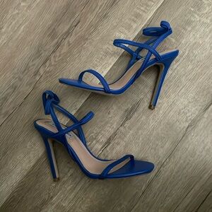 Blue Steve Madden Heels